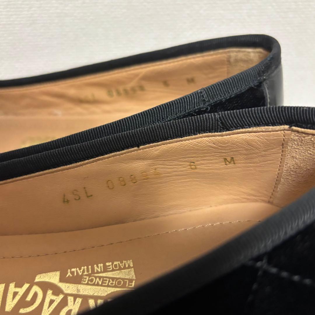 フェラガモ　フラットシューズ　23cm