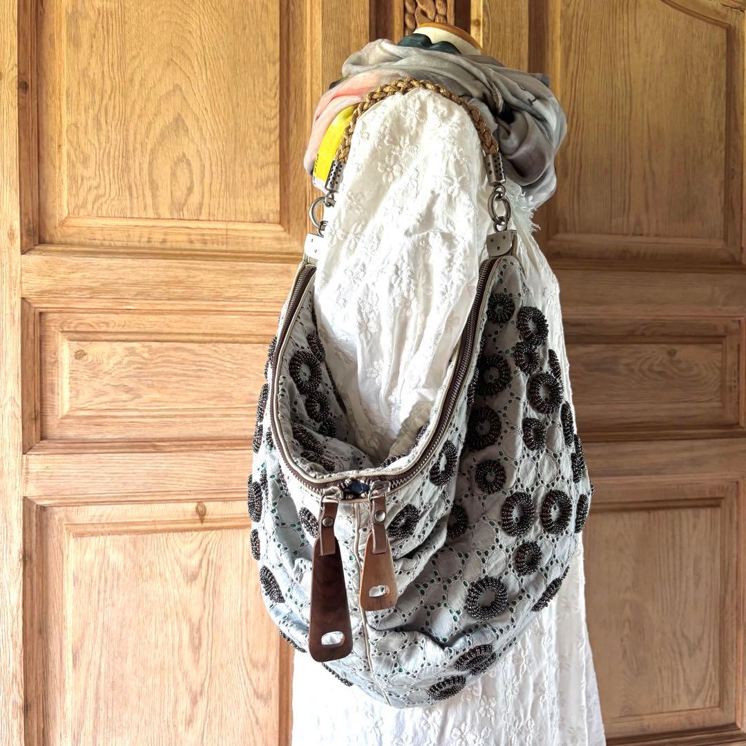 Jamin Puech 斜めがけバッグ ショルダーバッグ ビーズ　保存袋付き