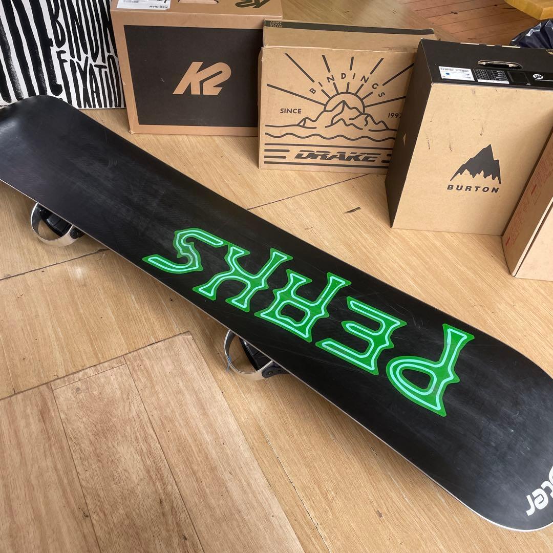 SCOOTER×SION　良質国産　スノーボードセットOGASAKA製　バイン付