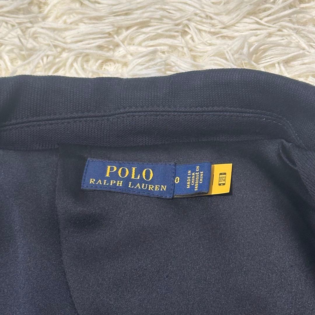 ポロラルフローレンジャケット濃紺ネイビー現行モデル RLロゴ刺繍 金ボタン XS
