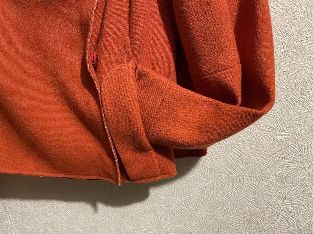 MARNI スタンドカラー ジャケット / マルニ ウール ダブル カットオフ