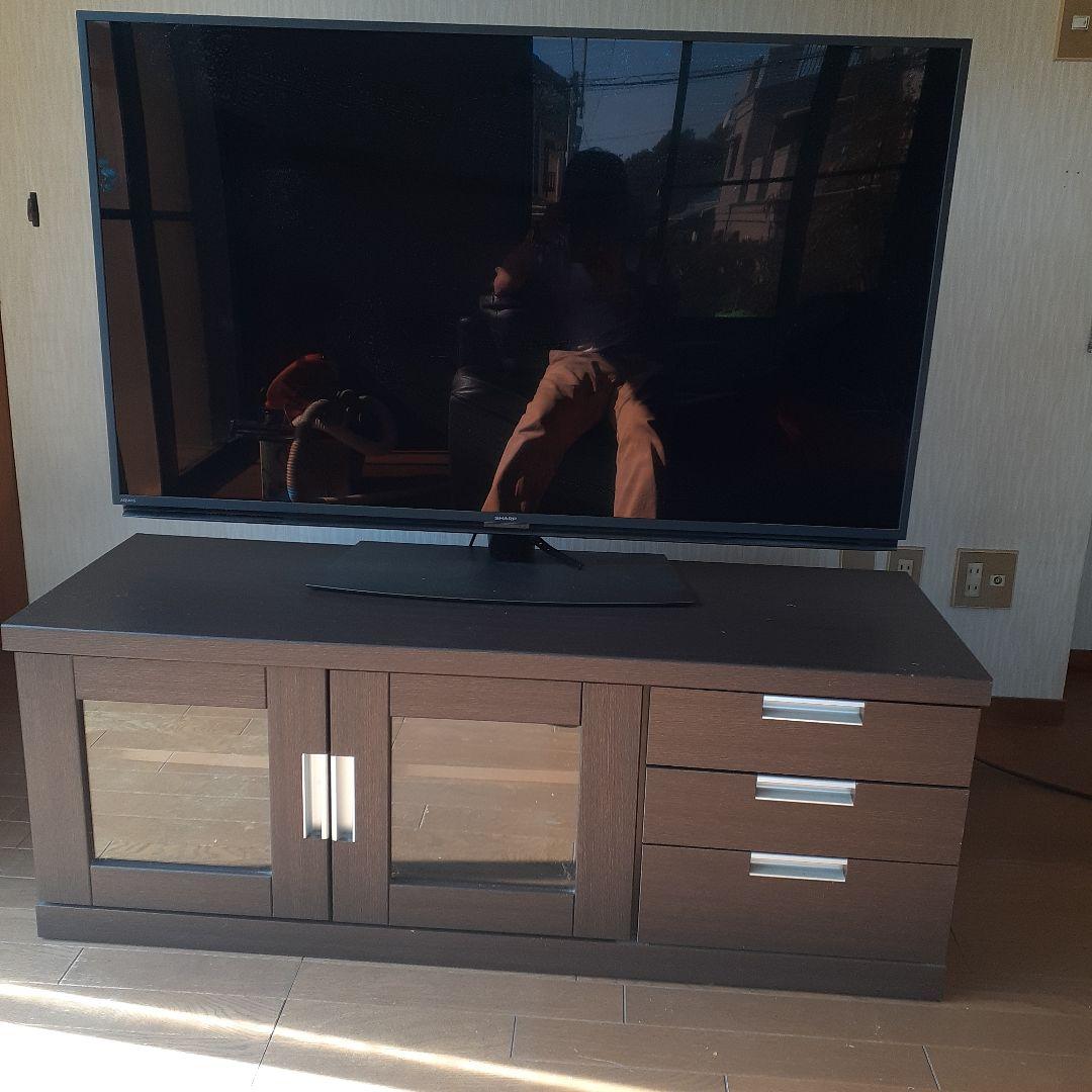 ★引き取り希望2020年SHARP AQUOS 4T-C50CN1 テレビ+台