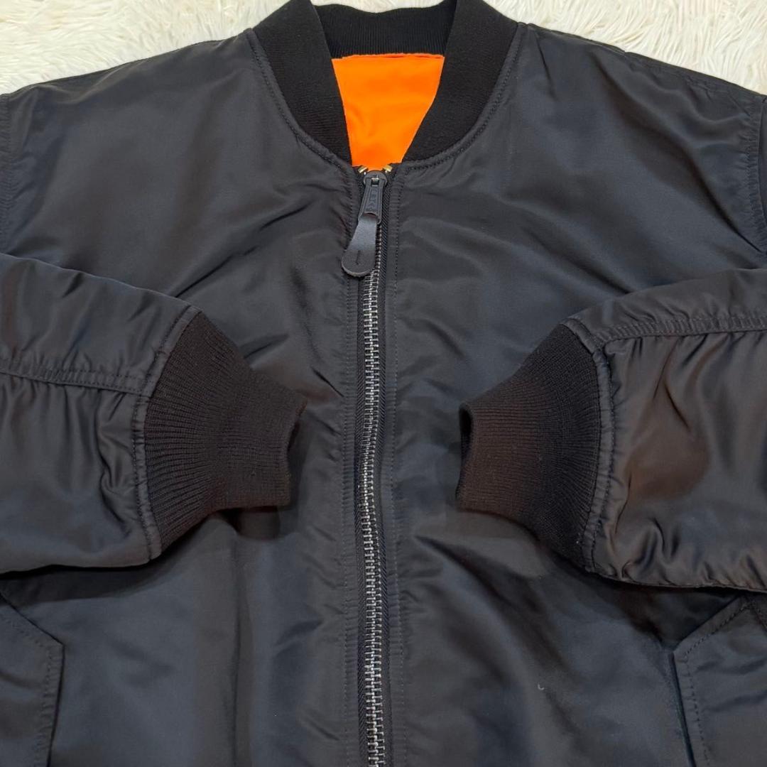 1948　アルファインダストリーズ MA-1フライトジャケット　L　 黒