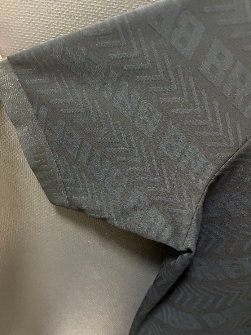 【美品】ブリーフィングゴルフ ブラック 半袖シャツ