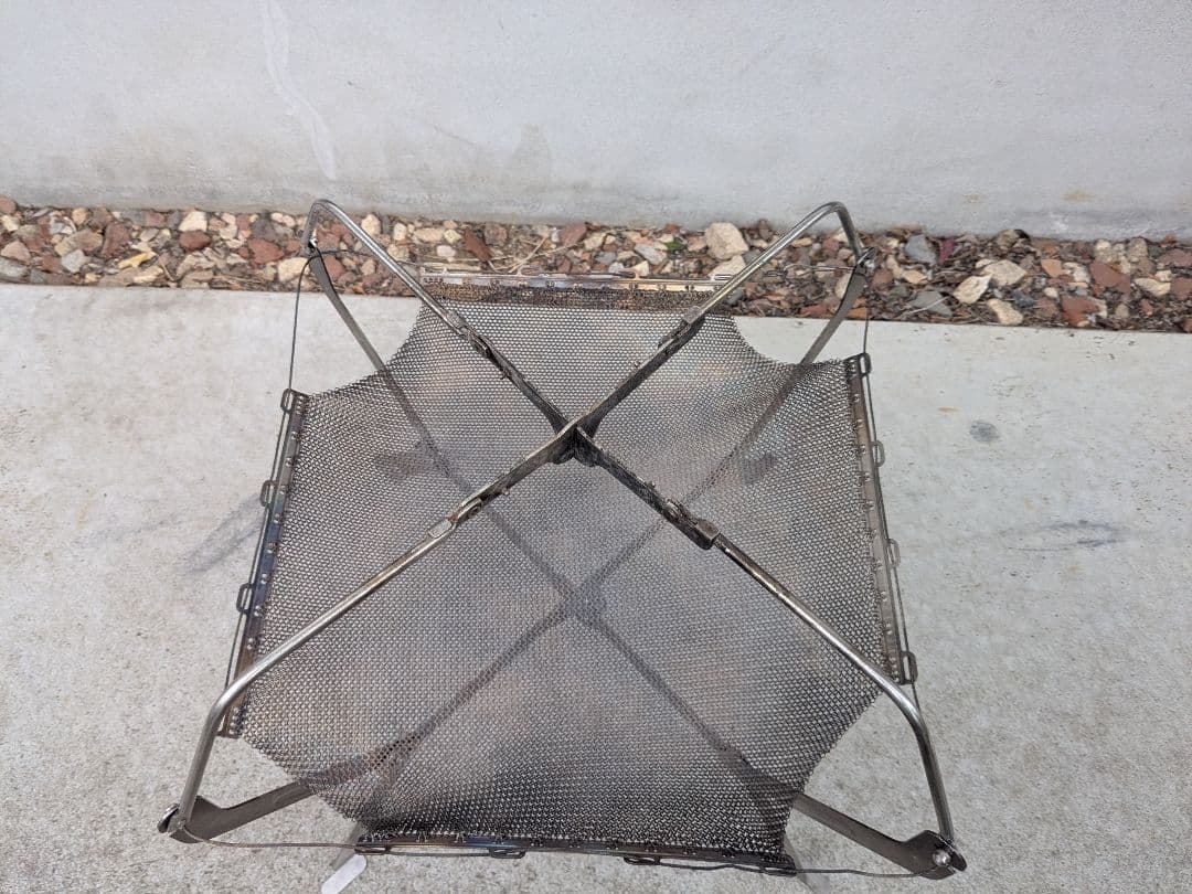 モノラル　MONORAL ワイヤーフレーム　焚き火台　五徳付き