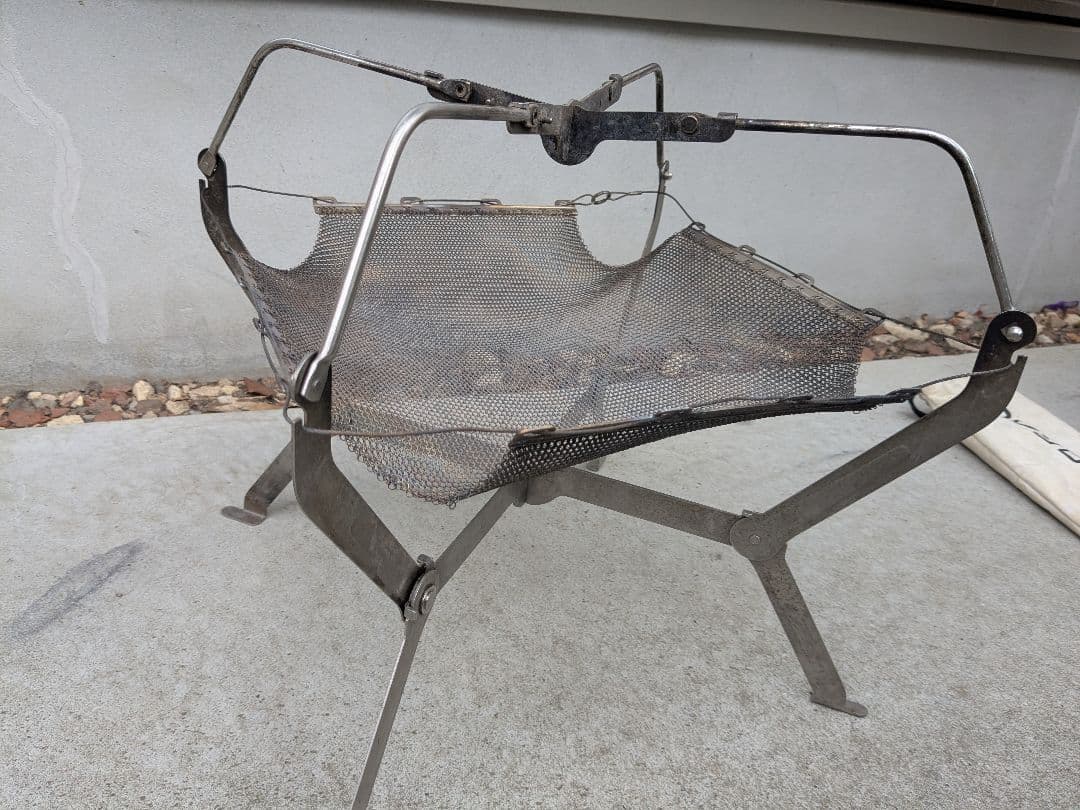 モノラル　MONORAL ワイヤーフレーム　焚き火台　五徳付き