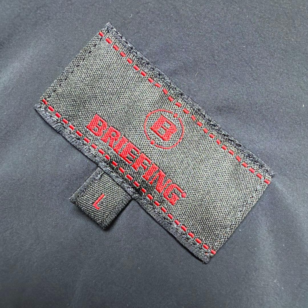 ま*に様 BRIEFING フード付きジャケット ブラック