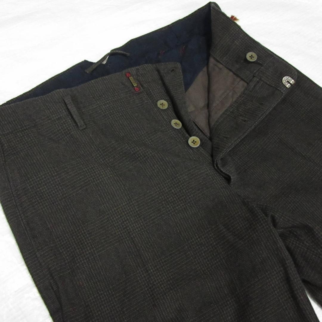 未使用 INCOTEX 高級メンズスラックス 1AA304 美脚 48 Lサイズ