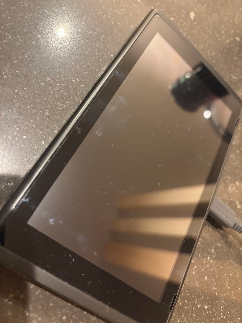 【動作品】Switch本体 バッテリー強化版 箱付き 付属品完品