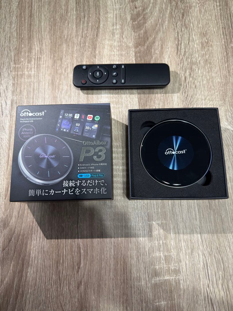 ottocast P3 オットキャスト　ピカソウ　スマートフォン接続
