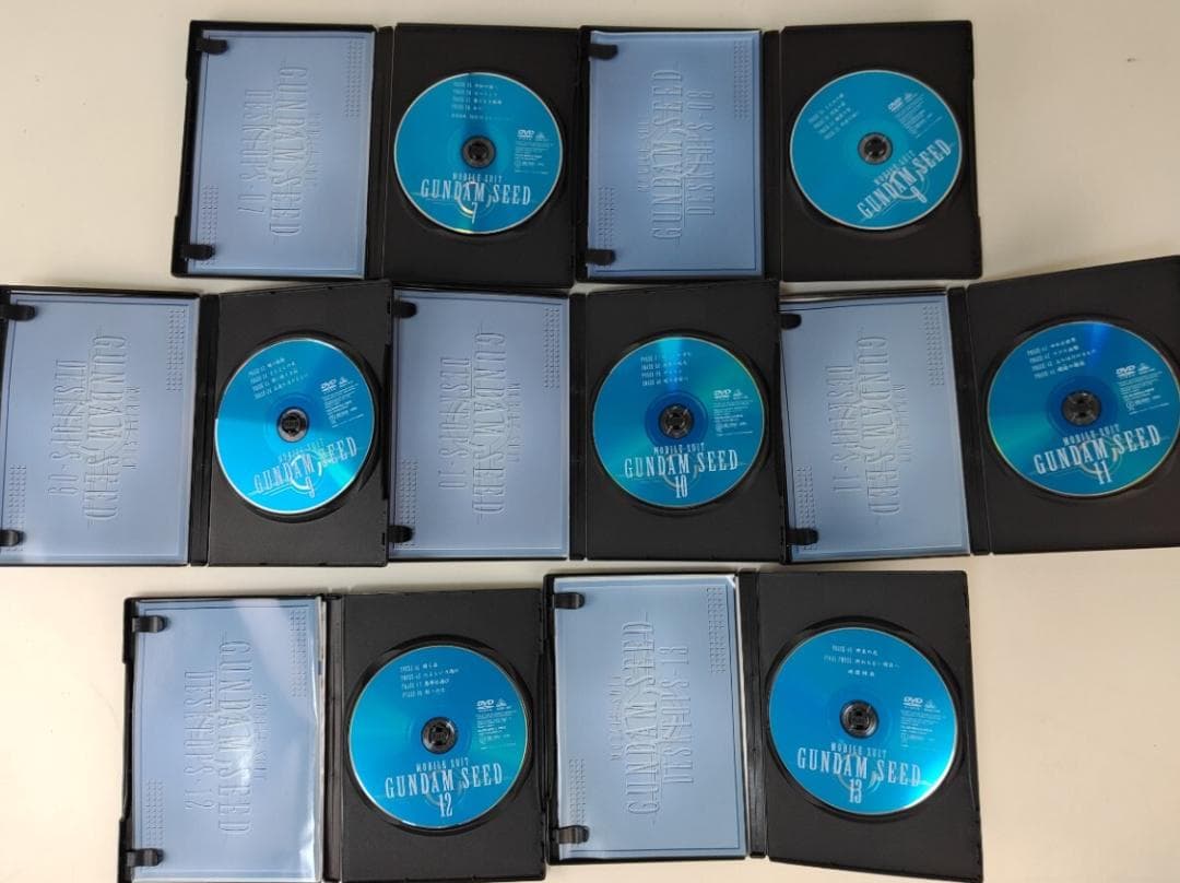 機動戦士ガンダムSEED & SEED DESTINY DVD 全巻セット