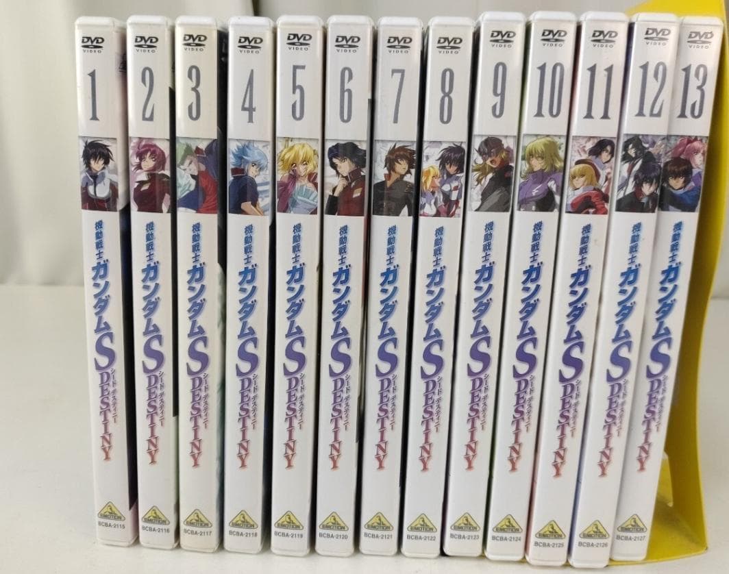 機動戦士ガンダムSEED & SEED DESTINY DVD 全巻セット