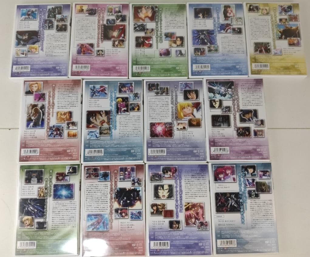 機動戦士ガンダムSEED & SEED DESTINY DVD 全巻セット