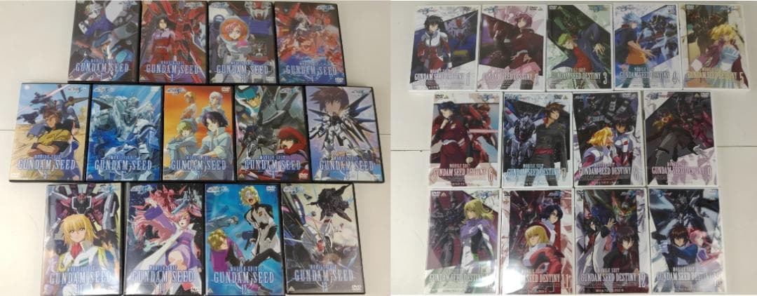 機動戦士ガンダムSEED & SEED DESTINY DVD 全巻セット