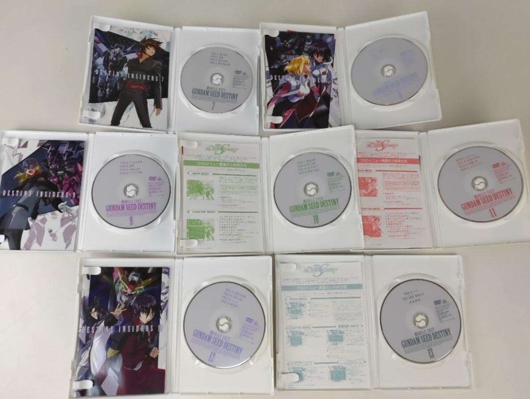 機動戦士ガンダムSEED & SEED DESTINY DVD 全巻セット