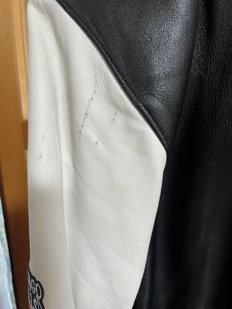 ジェフハミルトン　シカゴブルズオールレザージャケット