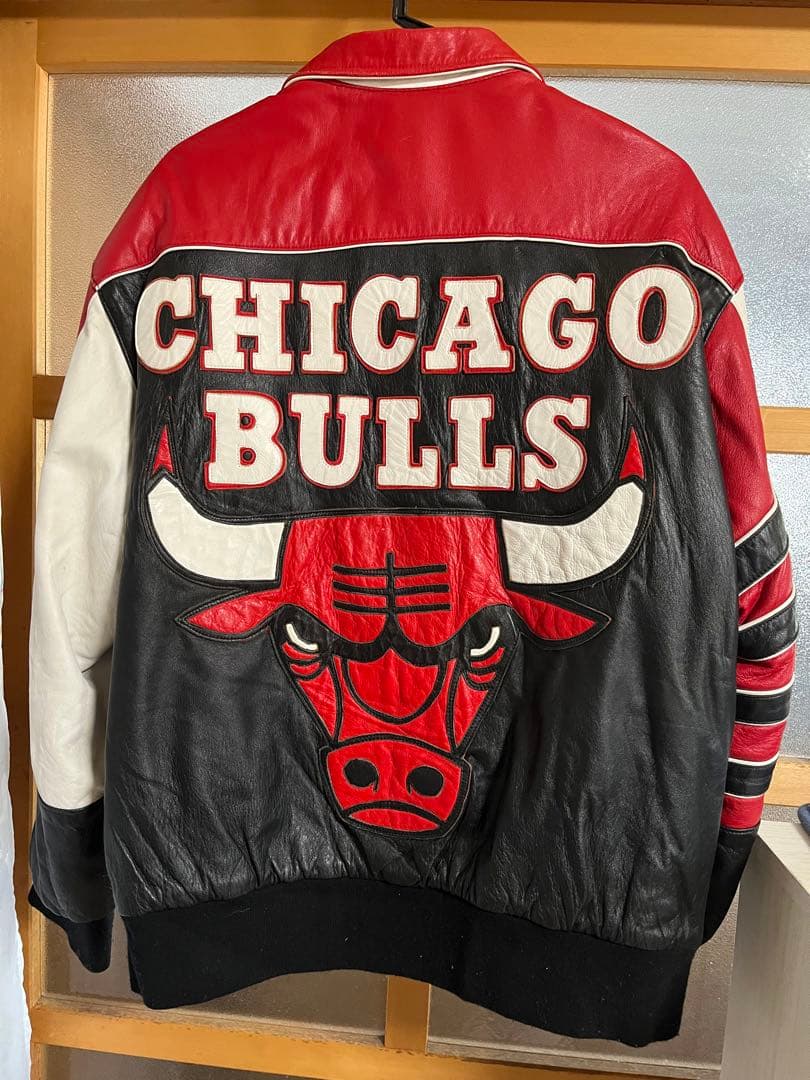 ジェフハミルトン　シカゴブルズオールレザージャケット