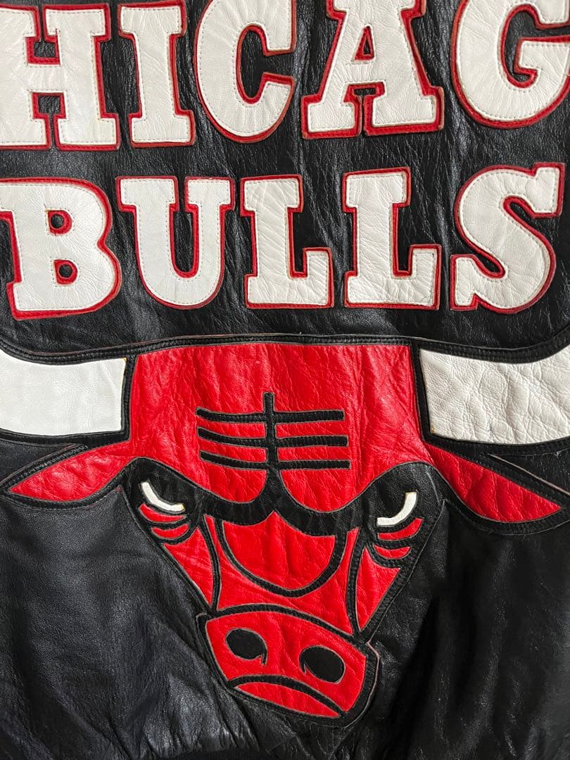 ジェフハミルトン　シカゴブルズオールレザージャケット