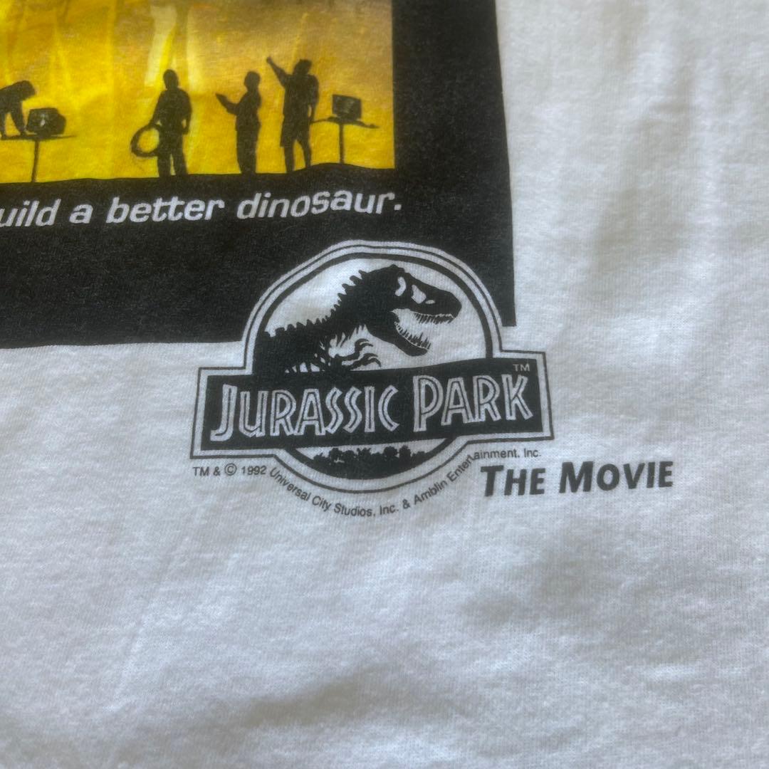 90s ジュラシックパーク プロモーション Tシャツ プリント