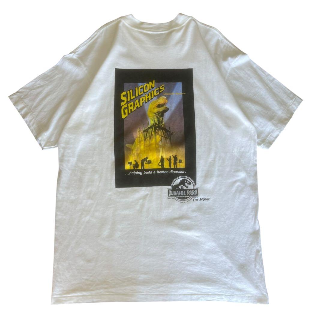 90s ジュラシックパーク プロモーション Tシャツ プリント