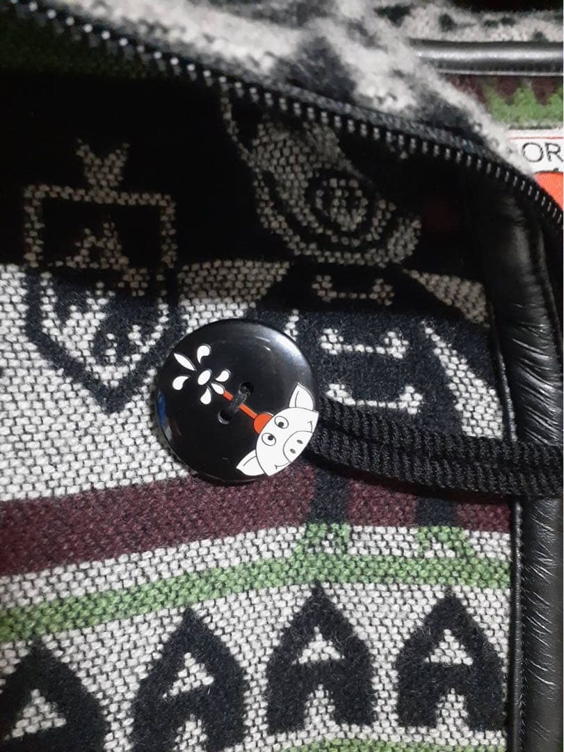 アルベロベロ　コート　ぶたさん　裏起毛　ダブルファスナー　　kiraraさん専用