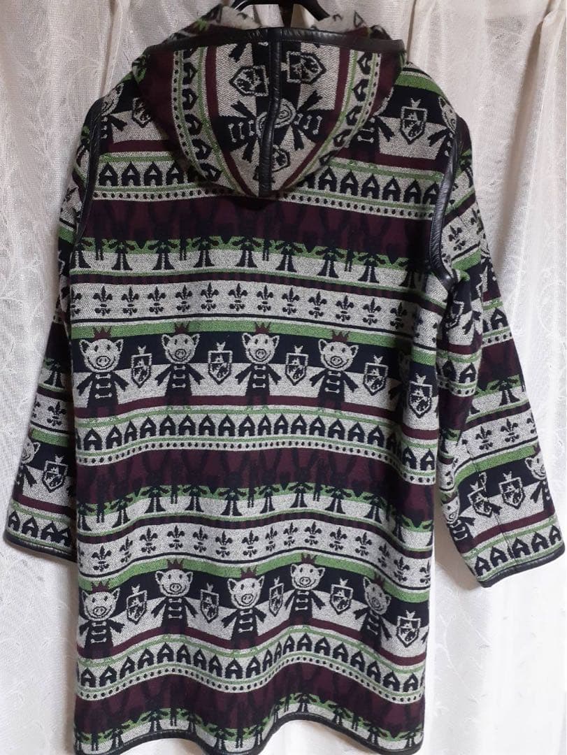 アルベロベロ　コート　ぶたさん　裏起毛　ダブルファスナー　　kiraraさん専用