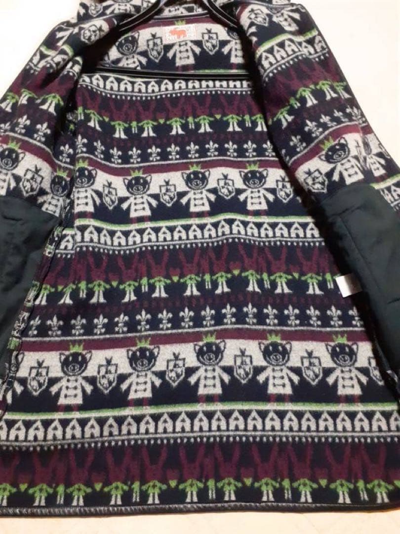 アルベロベロ　コート　ぶたさん　裏起毛　ダブルファスナー　　kiraraさん専用