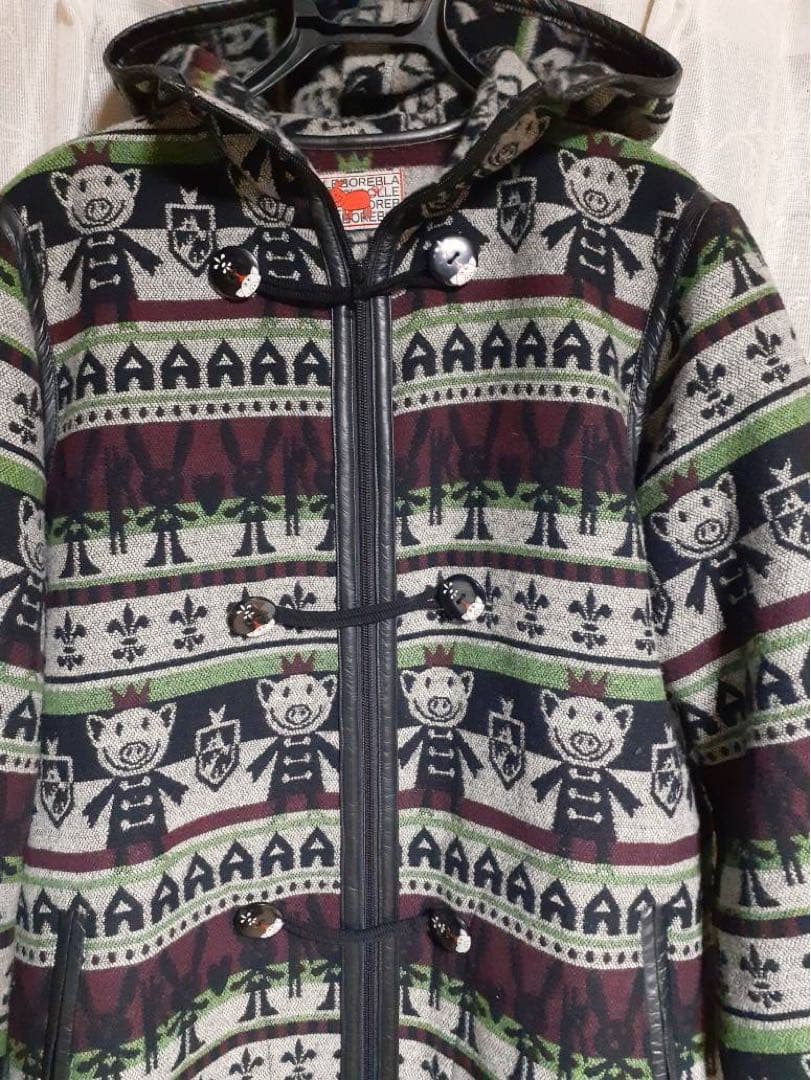 アルベロベロ　コート　ぶたさん　裏起毛　ダブルファスナー　　kiraraさん専用