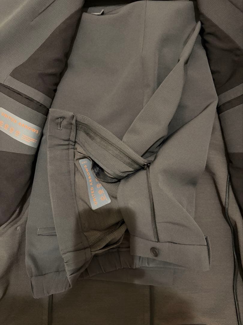 【UNITED ARROWS】COZYドビー セットアップ　ジャケット・パンツ