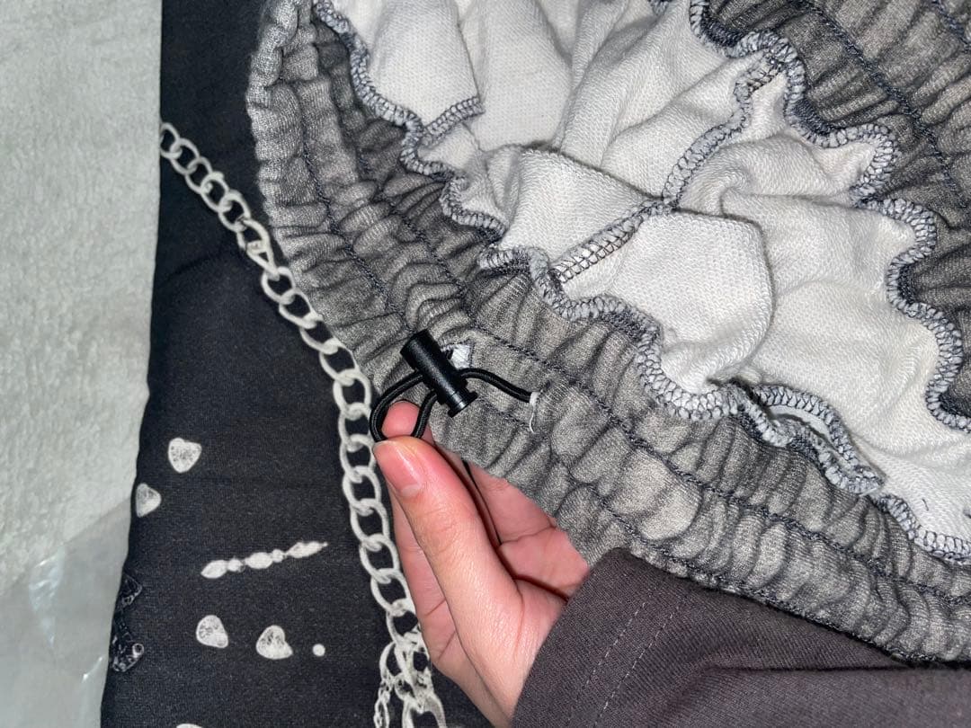 パンツ THEREDTHREAD S print sweat2 toys