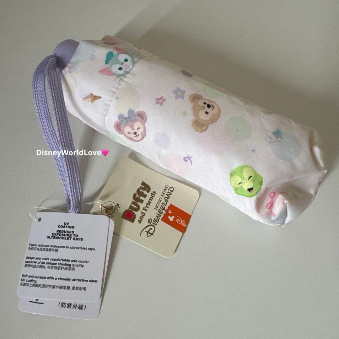 ダッフィー &フレンズ❤️折りたたみ傘、リーナベル　ストラップ