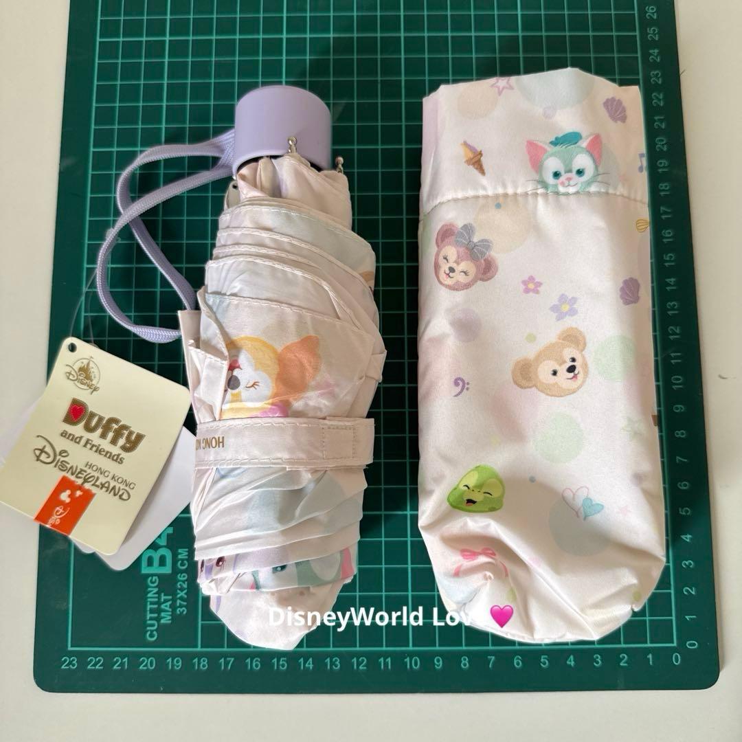 ダッフィー &フレンズ❤️折りたたみ傘、リーナベル　ストラップ