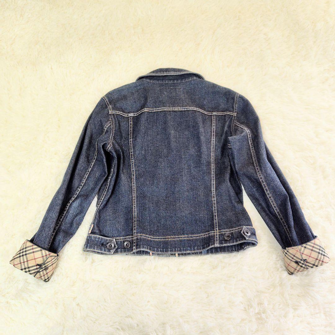 聖⭐️子美品 BURBERRY LONDONデニムジャケット ノバチェック