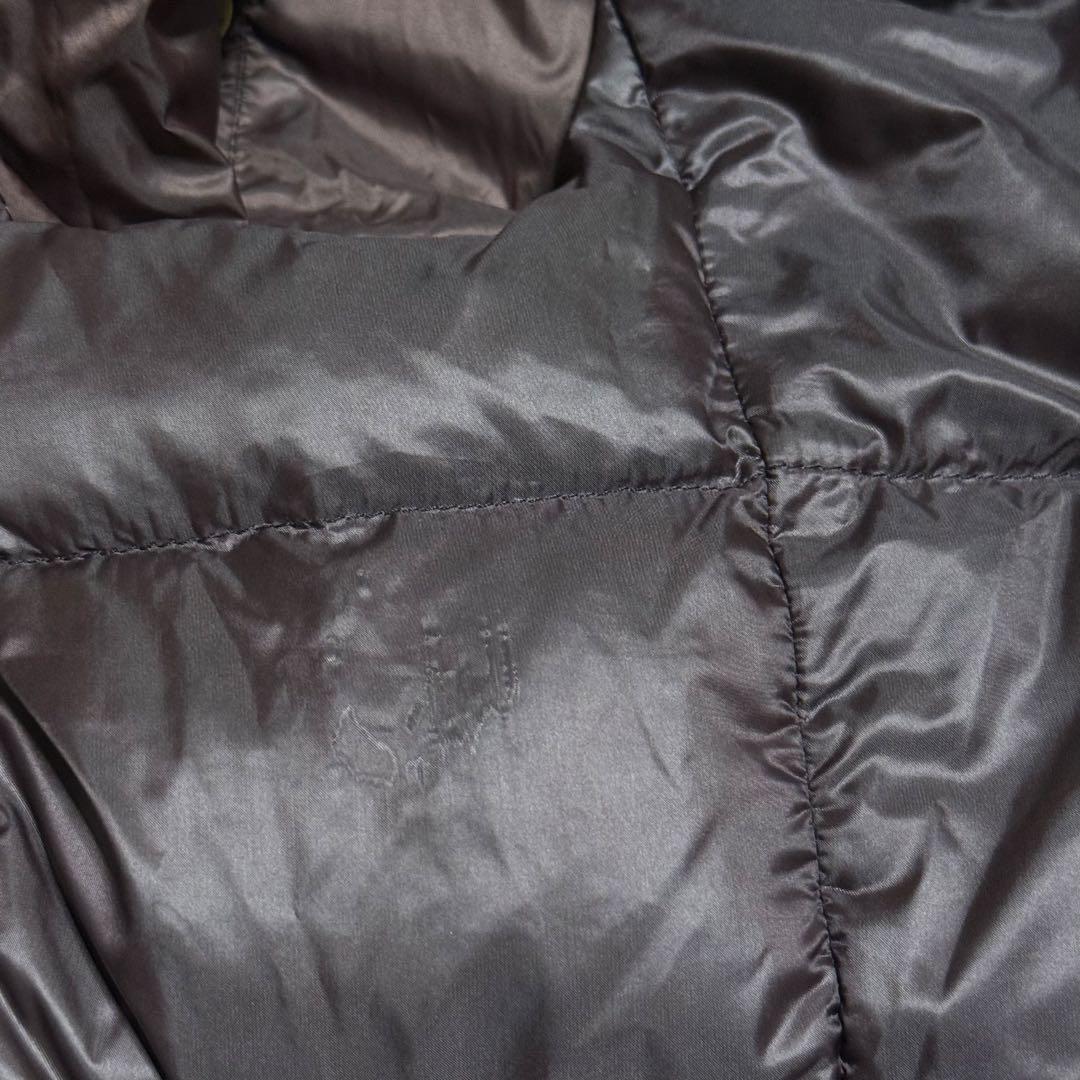 RALPH LAUREN PURPLE LABEL レザー　ファーダウンベスト