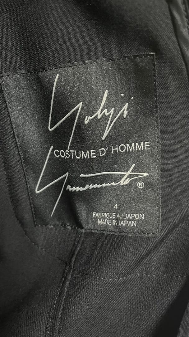 yohji yamamoto costume d'homme コート