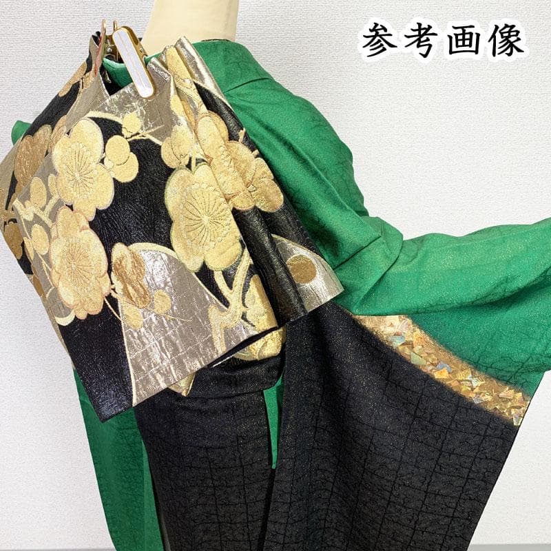 512z53☆堀省平 振袖 金通し 金彩 シンプルモダン☆美品 成人式 結婚式