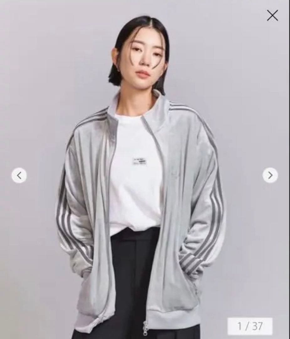 ハ*ル様 ＜adidas Originals＞ベロア トラックジャケット XS