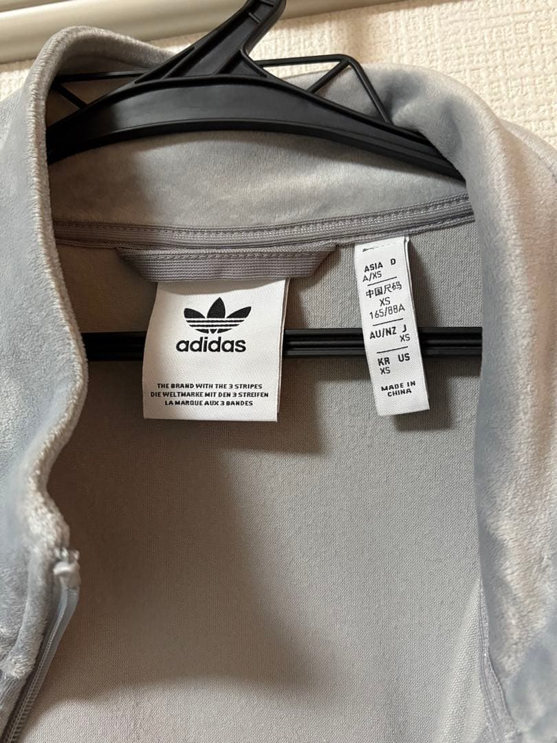 ハ*ル様 ＜adidas Originals＞ベロア トラックジャケット XS