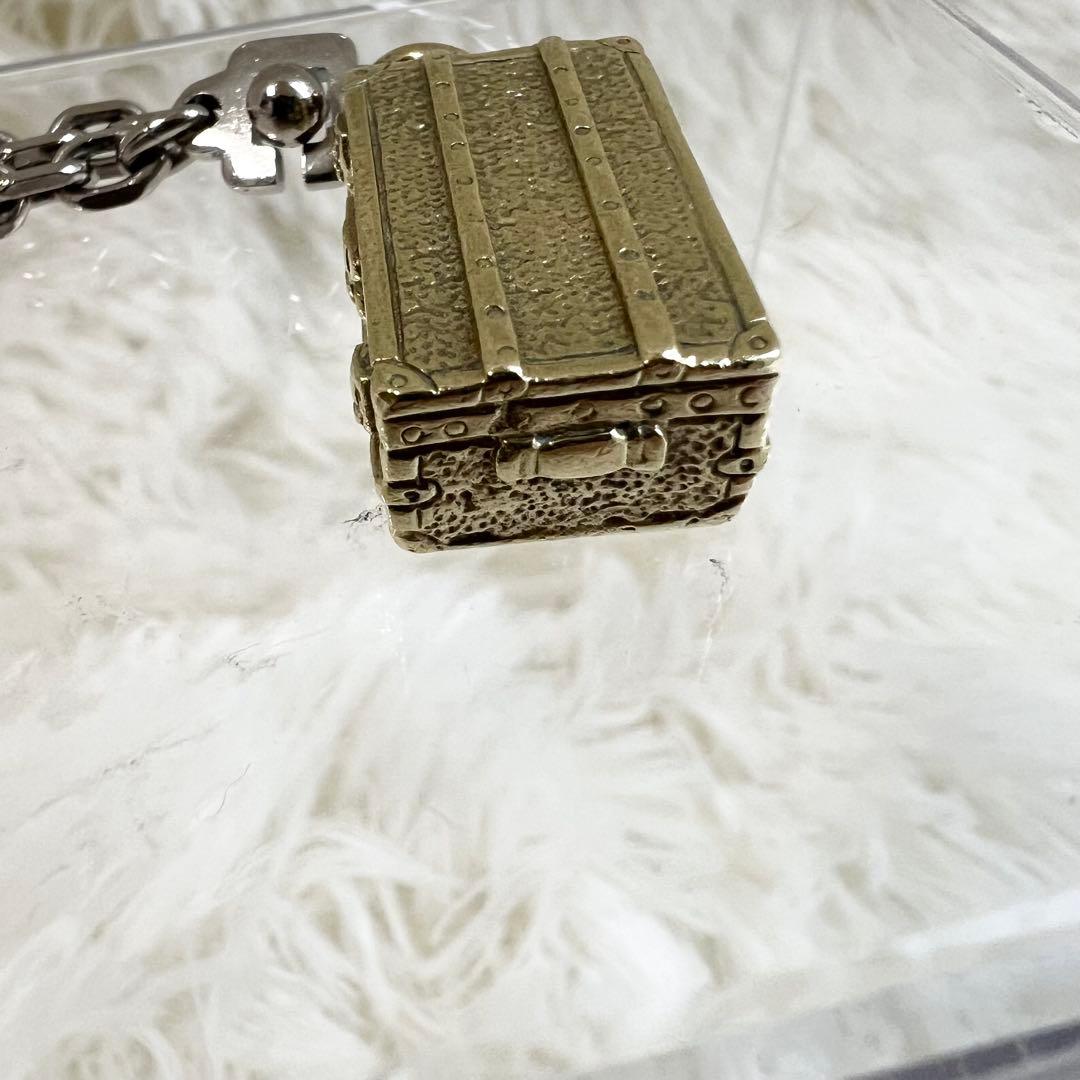 【希少】 極美品 LOUIS VUITTON キーホルダー トランク型 LV
