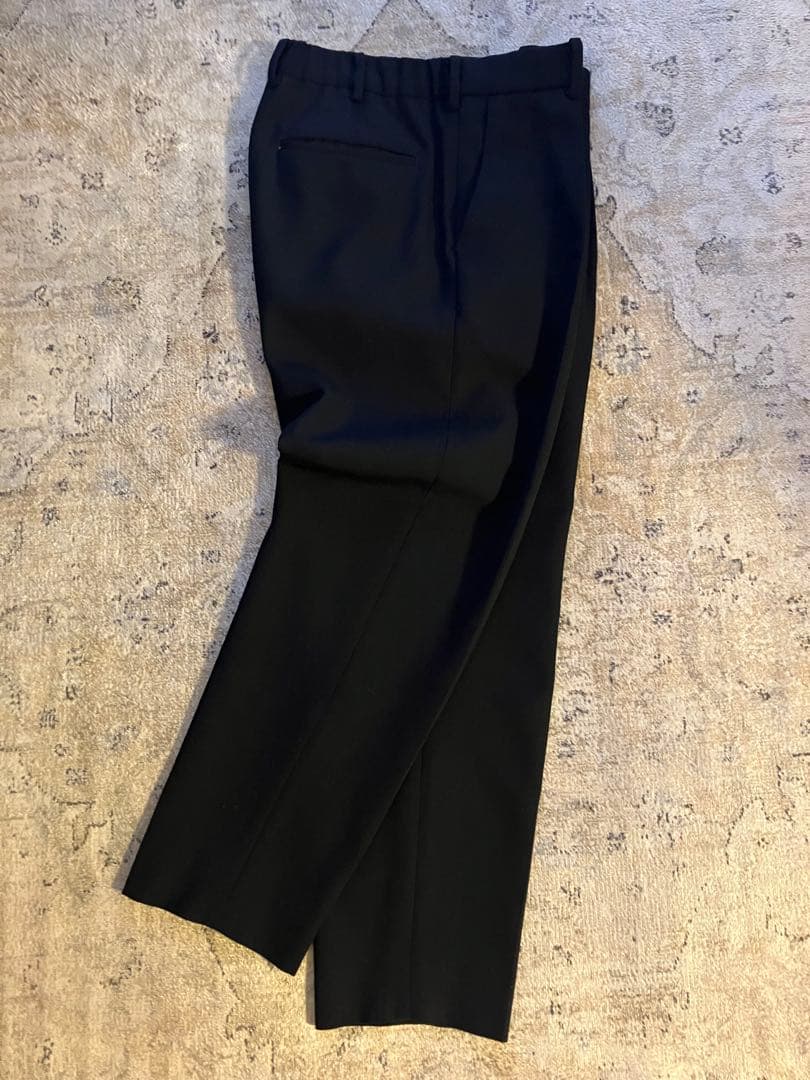 マーカウェア　ペグトップ　オーガニックウールサバイバルクロス　ブラック　サイズ1