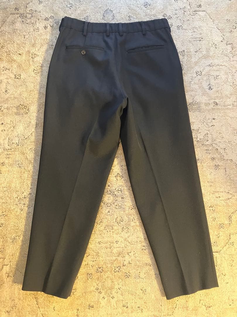 マーカウェア　ペグトップ　オーガニックウールサバイバルクロス　ブラック　サイズ1