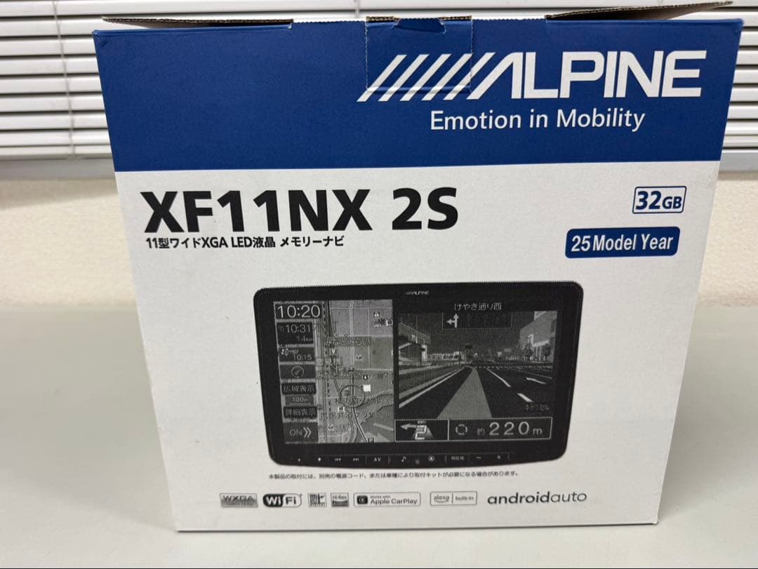 ゆるふわALPINE XF11NX 2S 32GB メモリーナビ