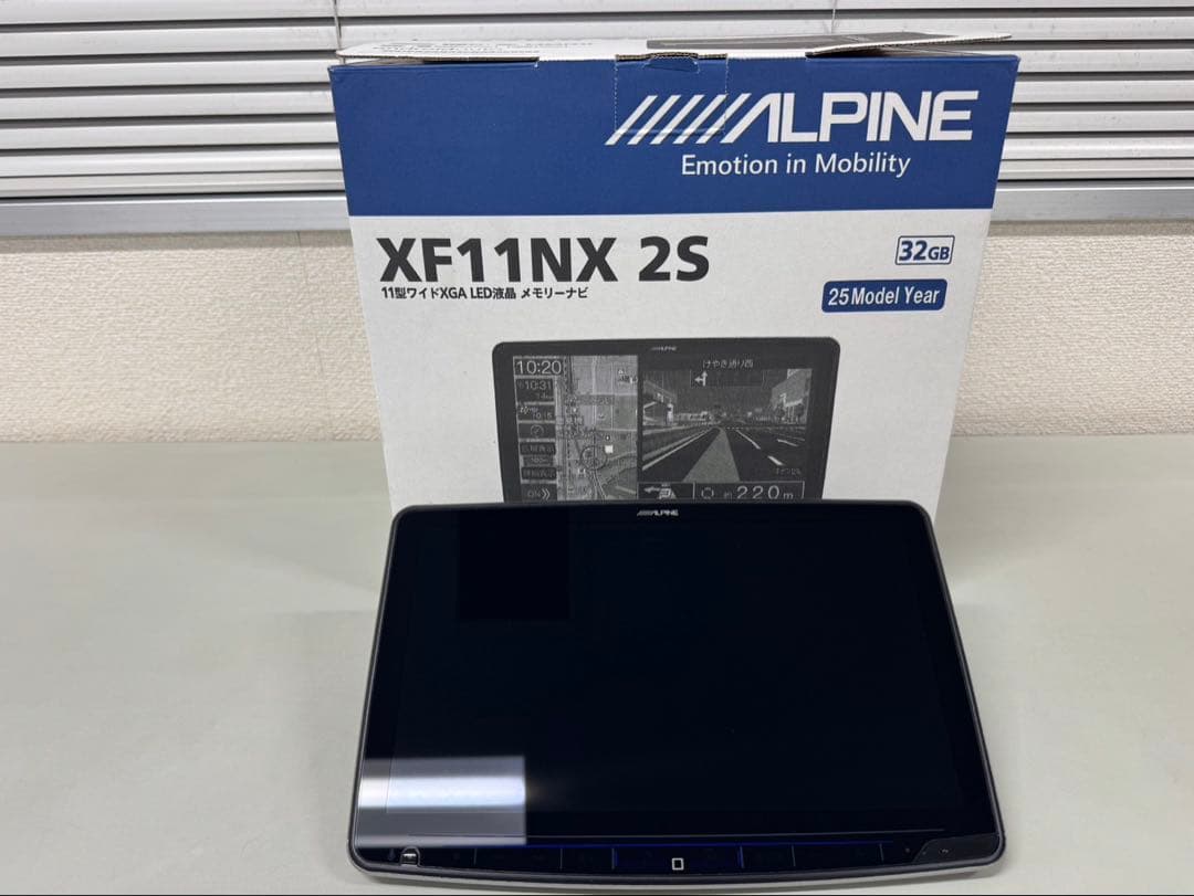 ゆるふわALPINE XF11NX 2S 32GB メモリーナビ