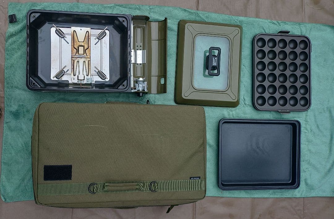 brunt DADAN OD たこ焼きプレート&ケース