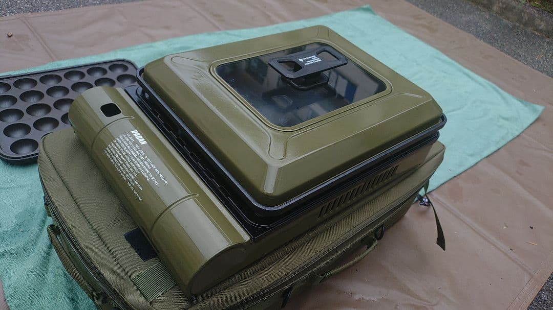 brunt DADAN OD たこ焼きプレート&ケース