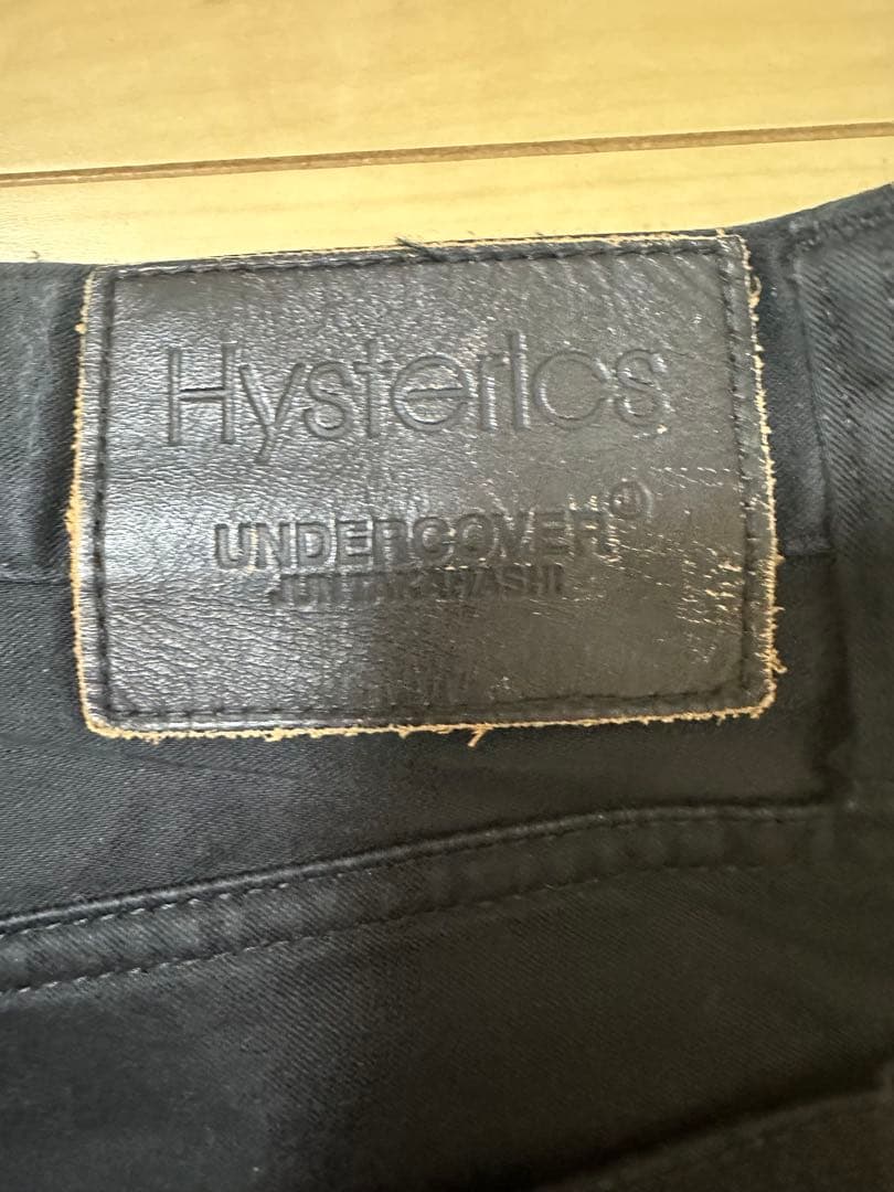 Hysteric Glamour x UNDERCOVER ブラックパンツ　30