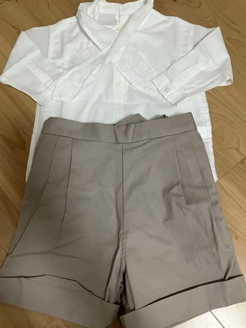 MARLMARL ボディスーツ+ショートパンツ セット 70cm