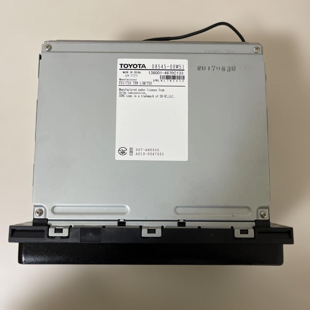 トヨタ純正カーナビ NSZT-W64 地図データ :2018:2017