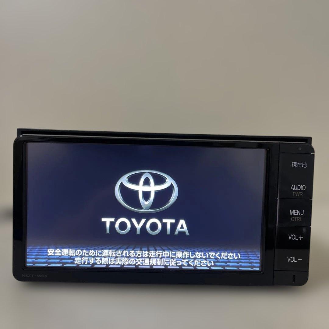 トヨタ純正カーナビ NSZT-W64 地図データ :2018:2017
