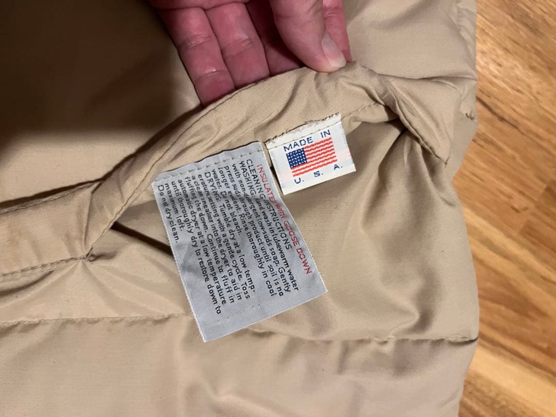 ダックハンターカモ ダウンベスト 70s リバーシブル USA ビンテージ